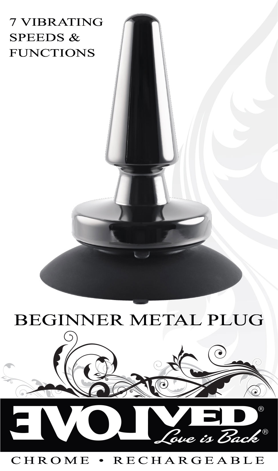 Beginner Metal Plug - Black Chrome - Image 6