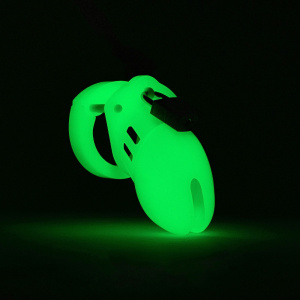 Glow-In-The-Dark Male Chastity Device - Small