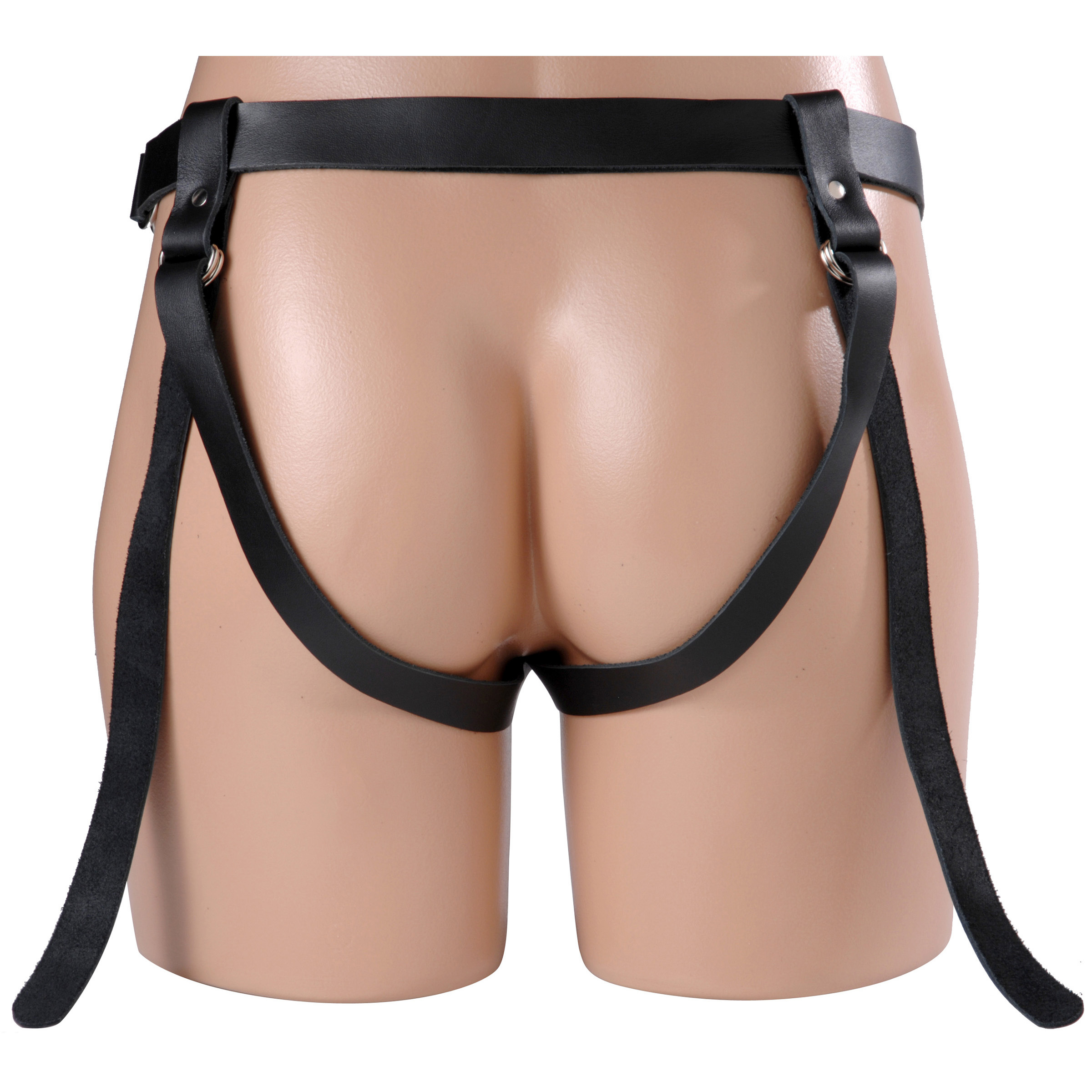 Strict Leather Two-Strap Dildo Harness - Image 3