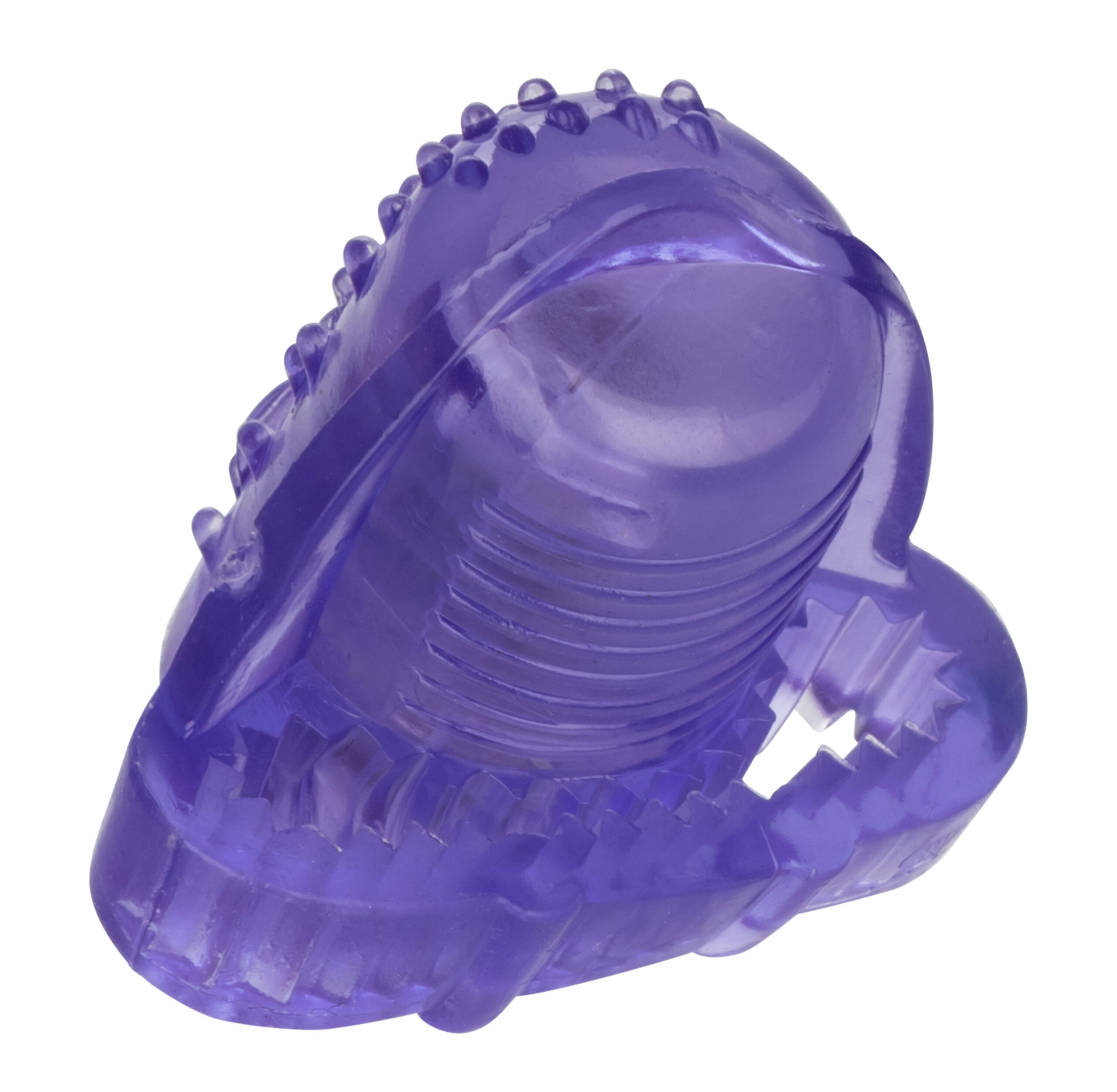 Foil Pack Vibrating Tongue Teaser - Purple - Image 4