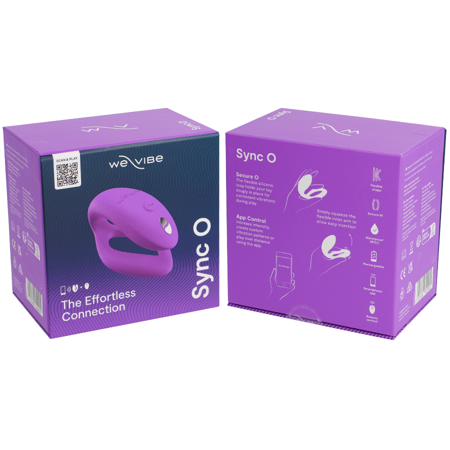 WE-VIBE - SYNC O FLEXIBLE VIBRATOR REMOTE CONTROL VIOLET - Image 7