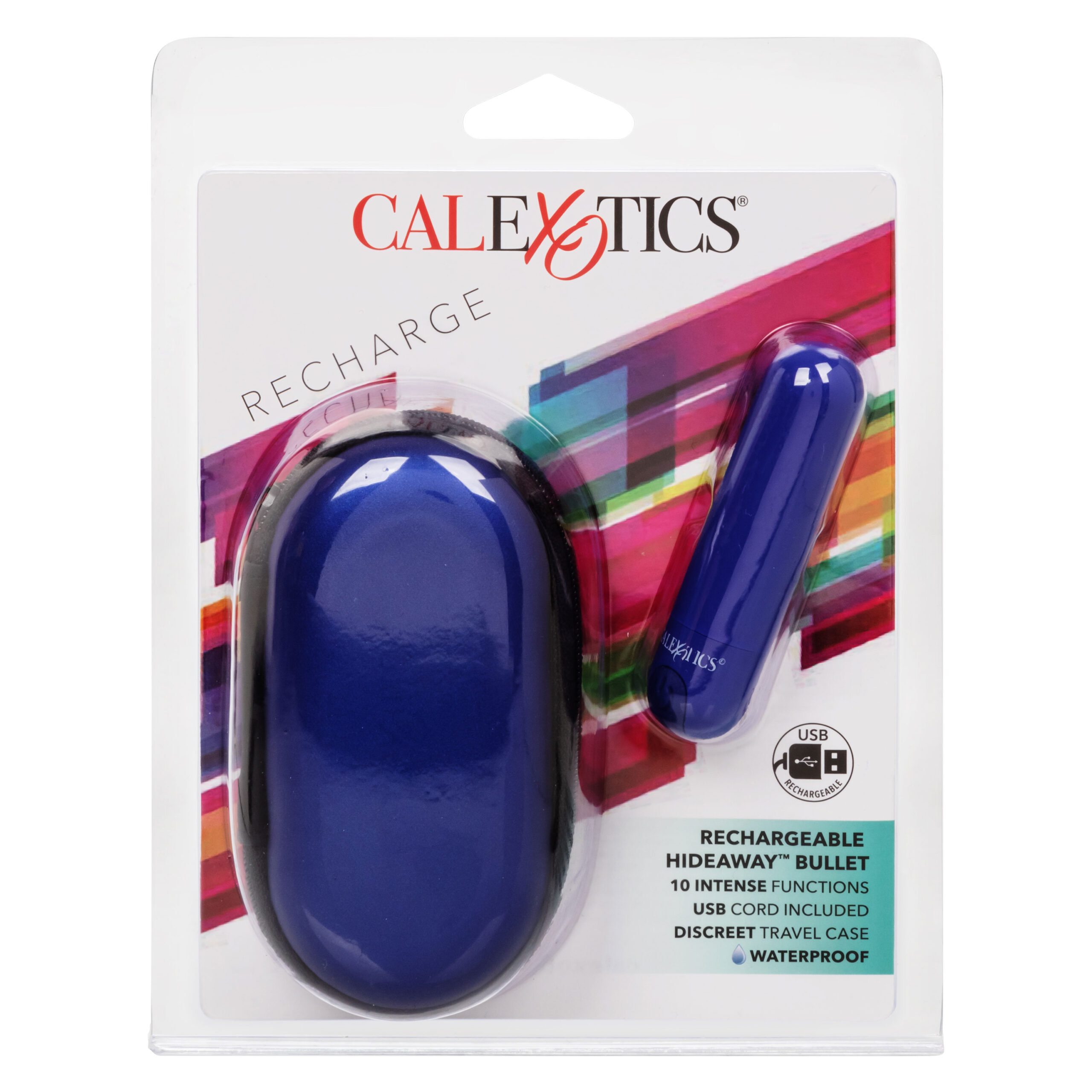Rechargeable Hideaway Bullet - Blue - Image 4