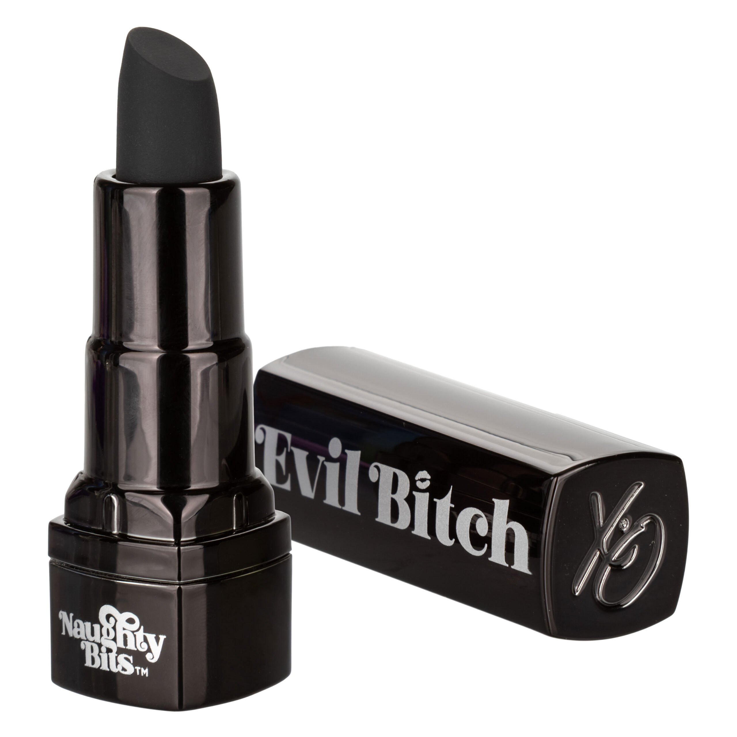 Naughty Bits Evil Bitch Lipstick Vibrator - Black - Image 4