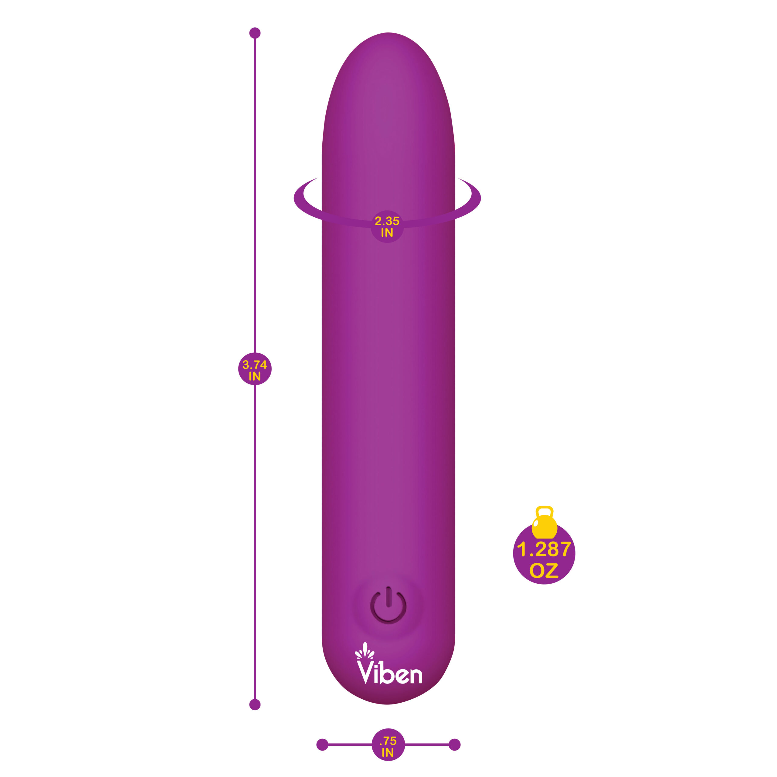Bombshell Flexible Bullet - Berry - Image 4