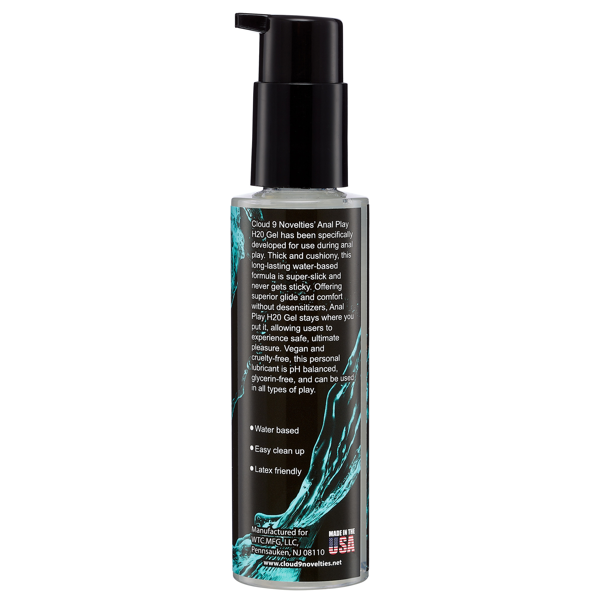 Cloud 9 H20 Anal Play Gel 4 Fl. Oz. - Image 4
