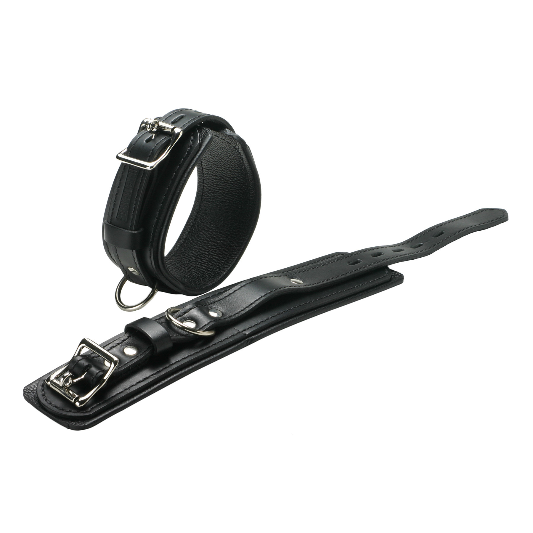 Strict Leather Premium Locking Ankle Cuffs - Image 2