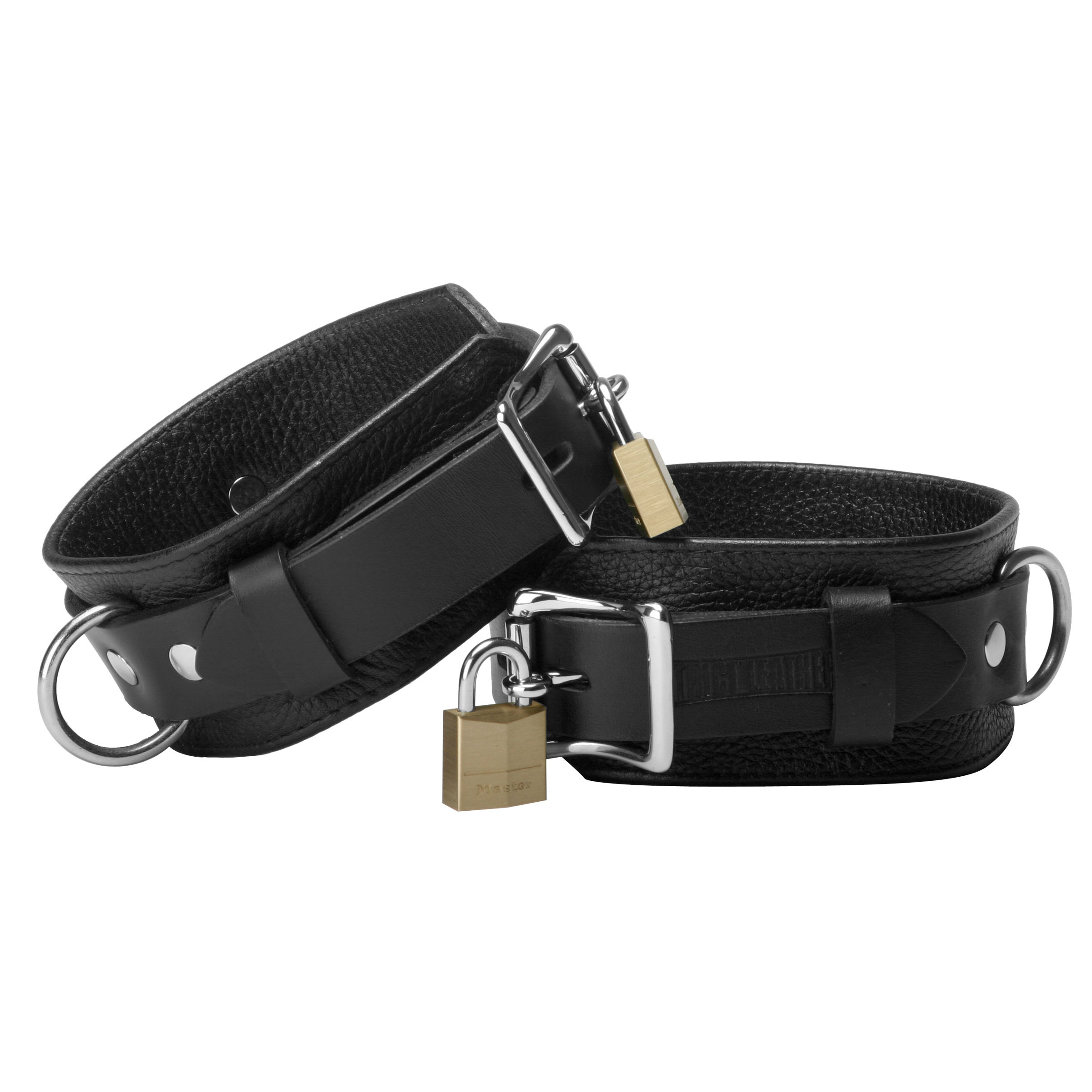 Strict Leather Deluxe Locking Wrist Cuffs - Image 3