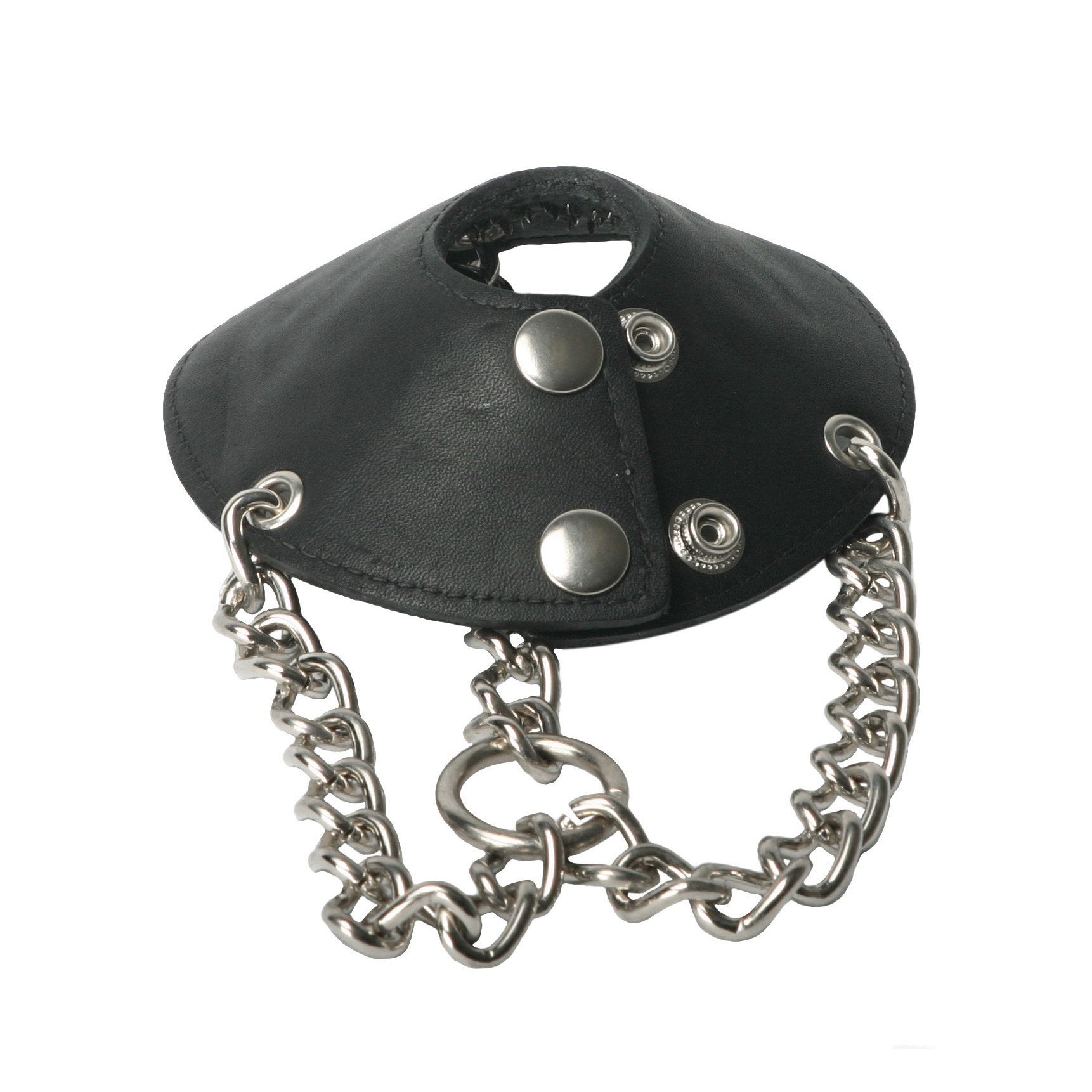 Strict Leather Parachute Ball Stretcher with Spikes - Image 2