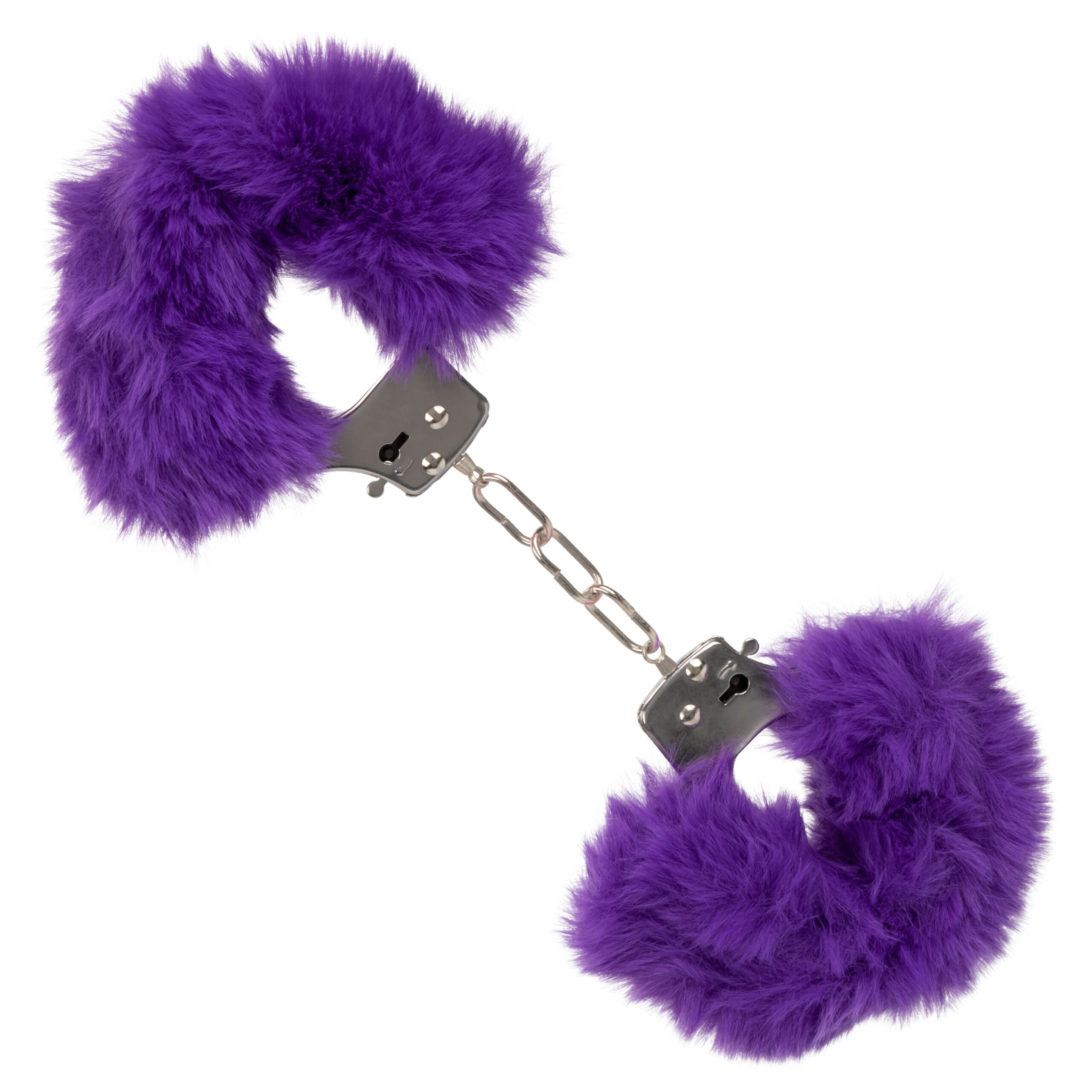 Ultra Fluffy Furry Cuffs - Purple - Image 5