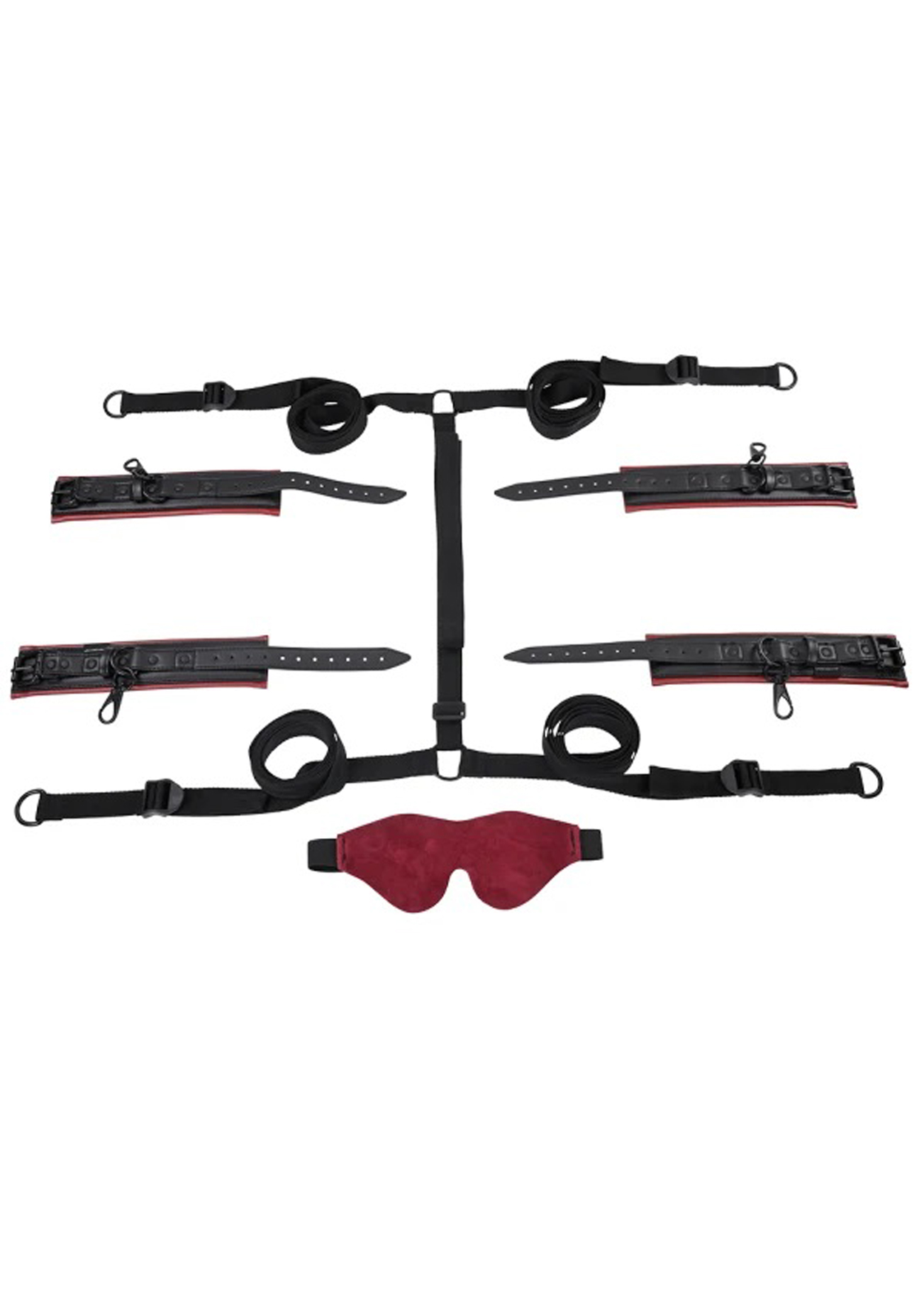 Saffron Under the Bed Restraint System - Black/red - Image 4