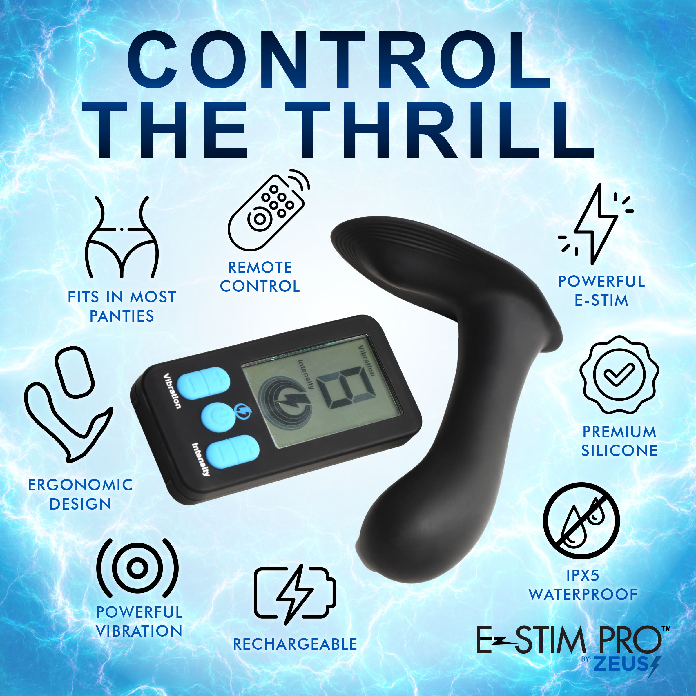 E-Stim G-Spot Silicone Panty Vibe - Image 5
