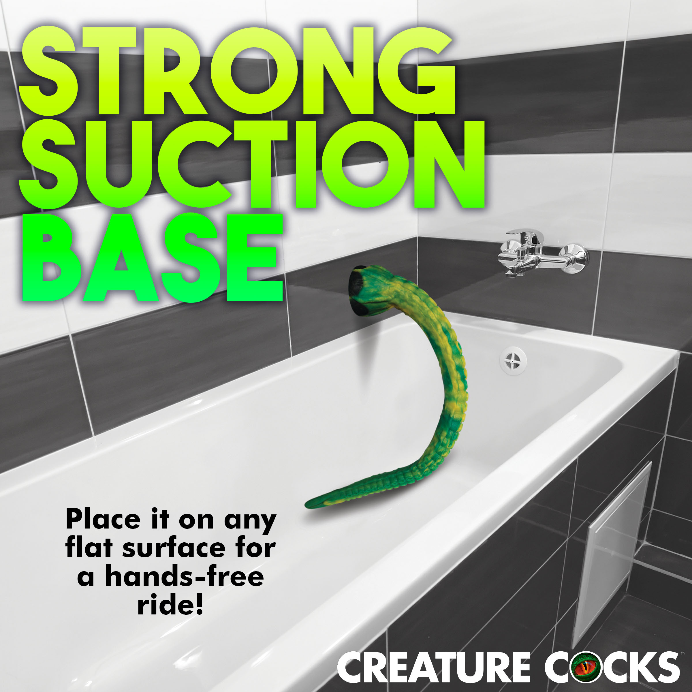 Titan Tentacle Extra Long Silicone Dildo - Creature Cocks - Image 6