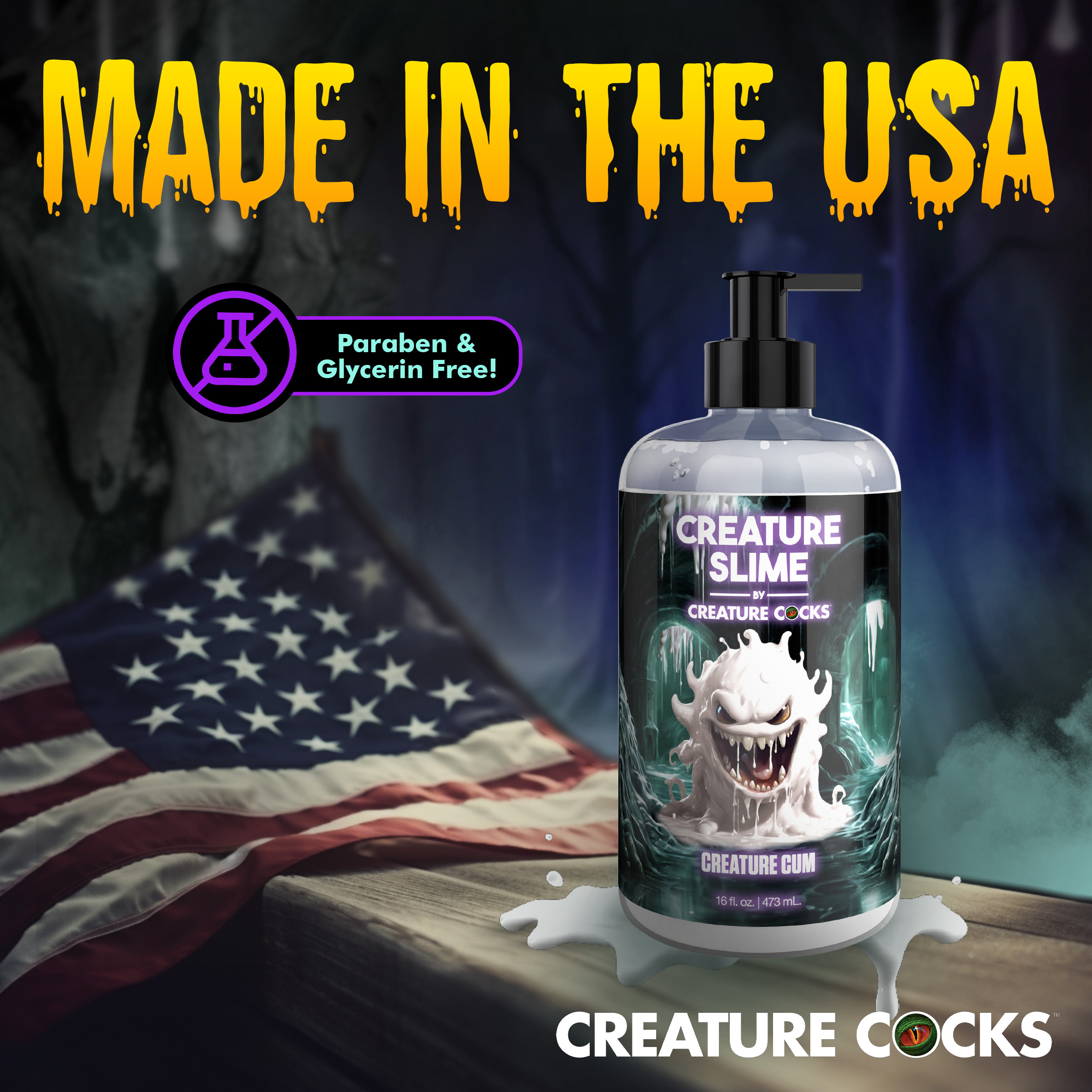 Creature Slime Creature Cum - 16oz - Creature Cocks - Image 5
