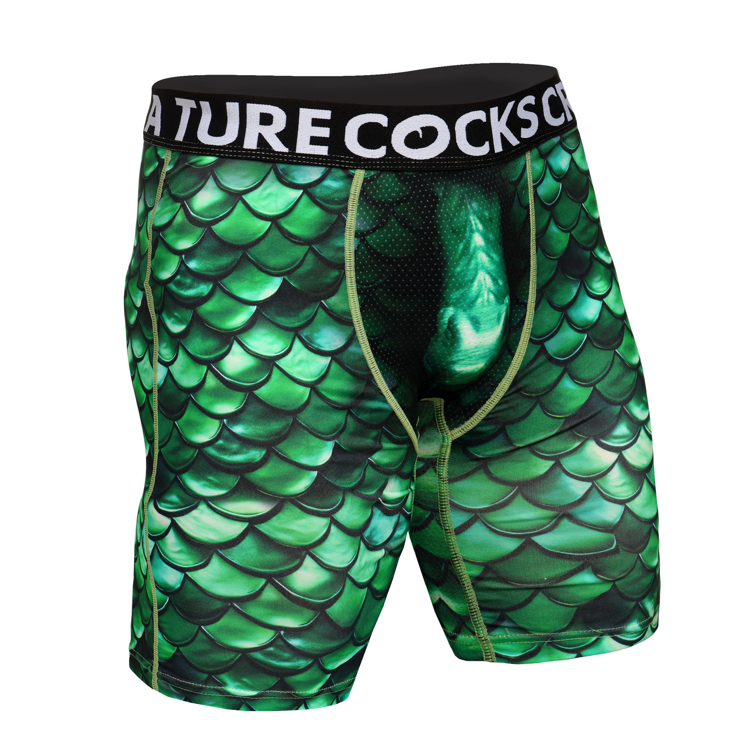 Creature Wear Cockness Monster Lake Creature Boxer Shorts - Large - Creature Cocks - Image 6