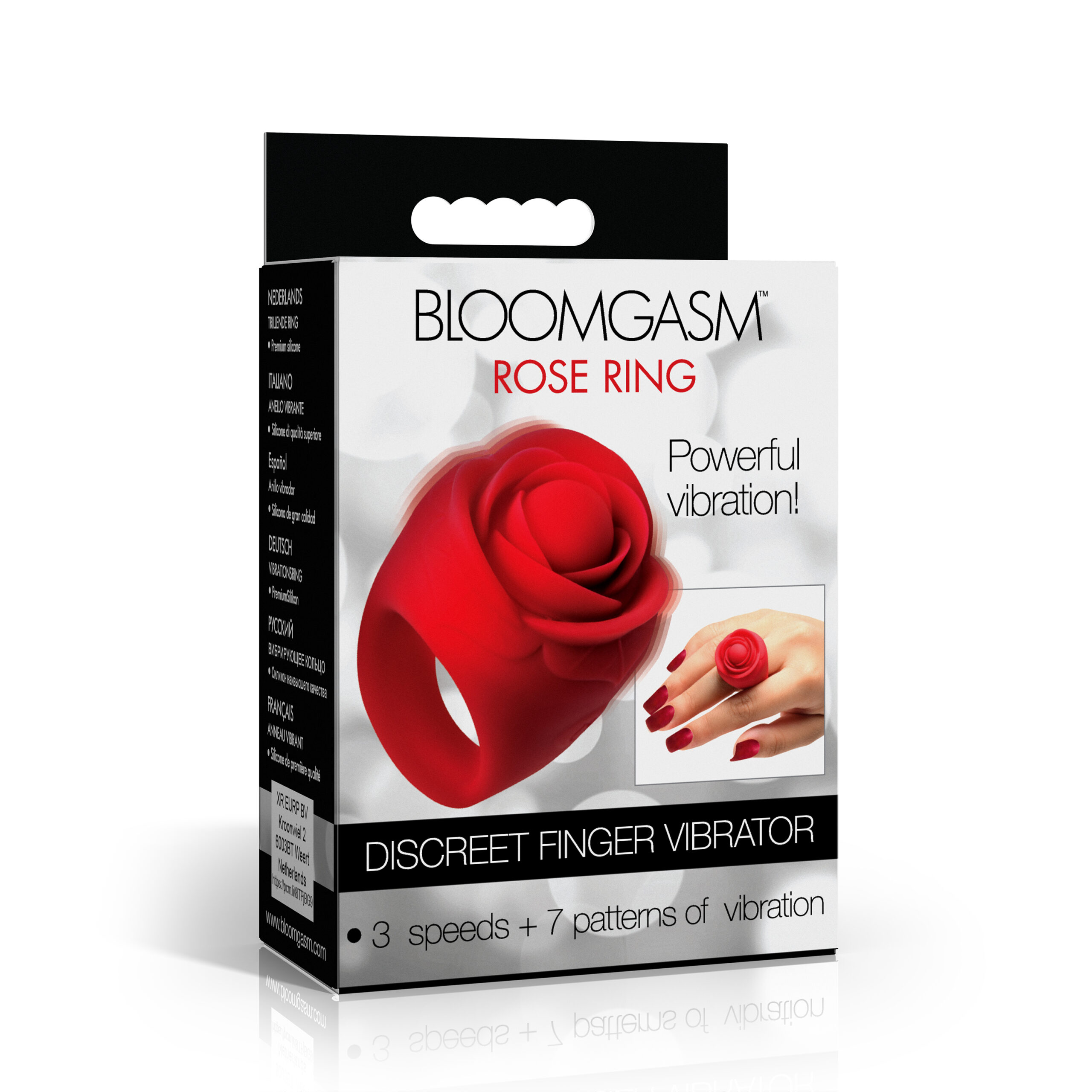 Rose Ring Discreet Finger Vibrator - Image 5