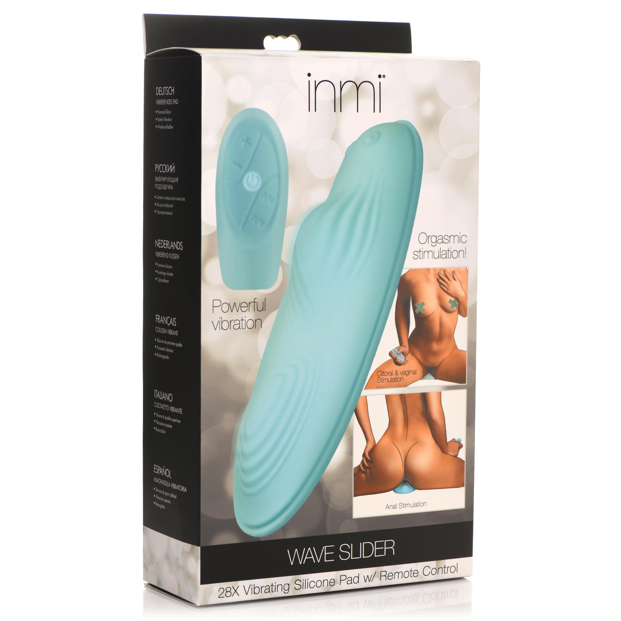 28X Wave Slider Vibrating Silicone Pad with Remote - Image 6