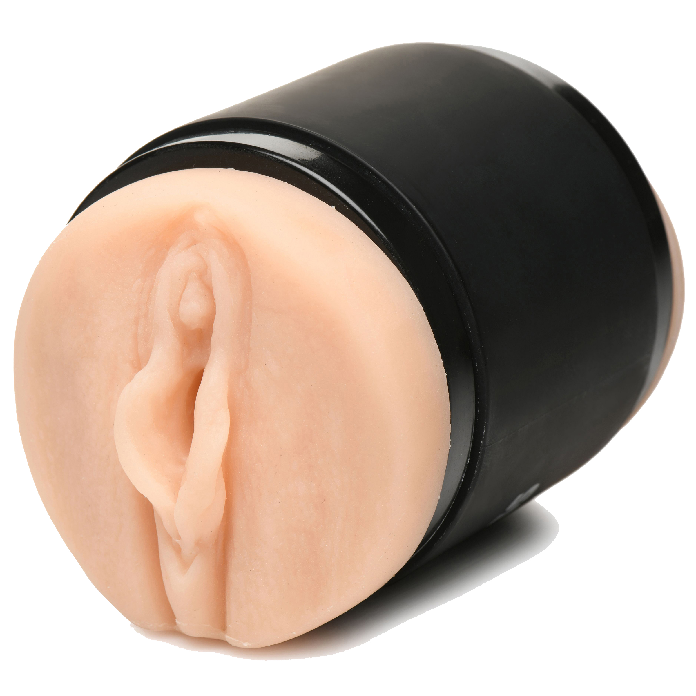 Double Shot Mouth and Pussy Stroker - Light - Image 7