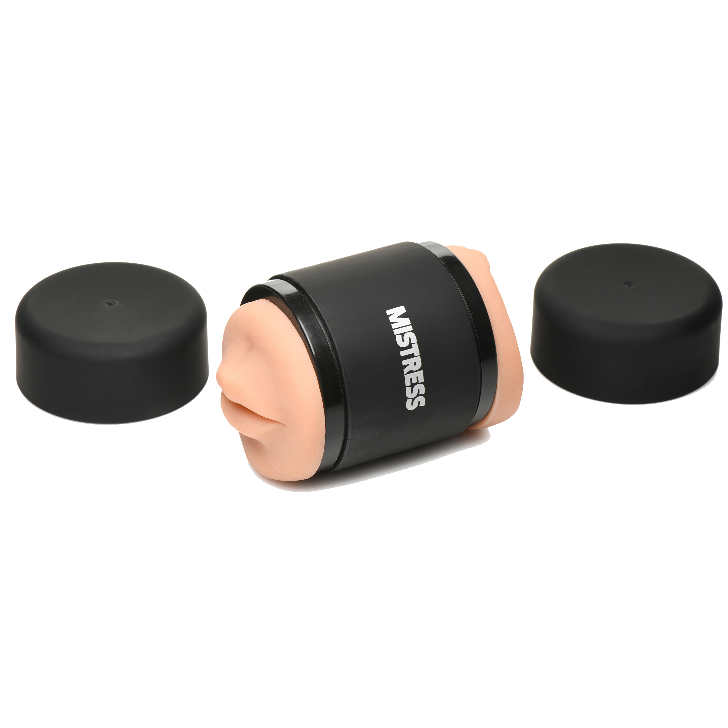 Double Shot Mouth and Pussy Stroker - Medium - Image 8