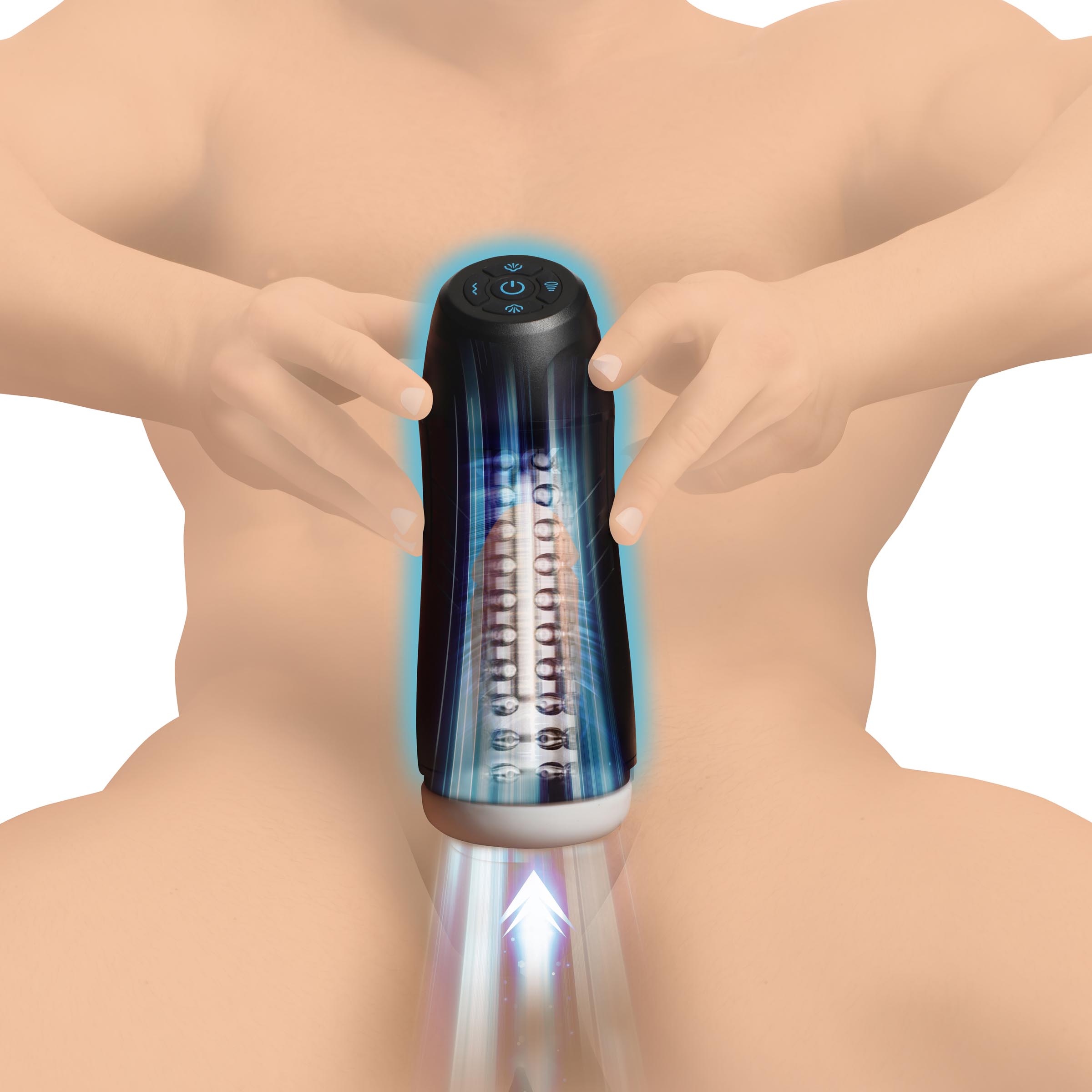 9X Sucking and Vibrating Masturbator - Image 2