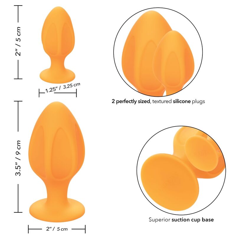 CALEXOTICS - CHEEKY BUTTPLUG ORANGE - Image 20
