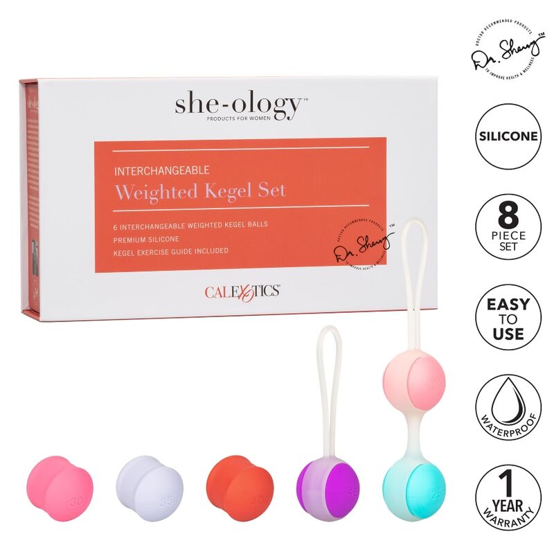 CALEXOTICS - SHE-OLOGY SET BOLAS KEGEL INTERCAMBIABLES - Image 11
