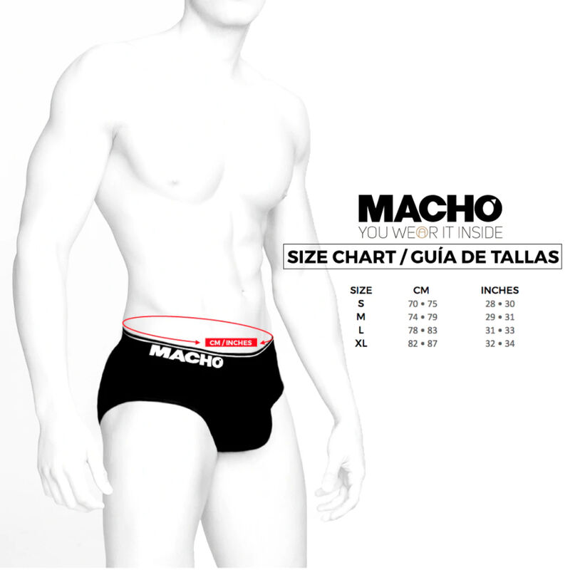 MACHO - MS24A BRIEF UNDERPANTS DARK YELLOW L - Image 7