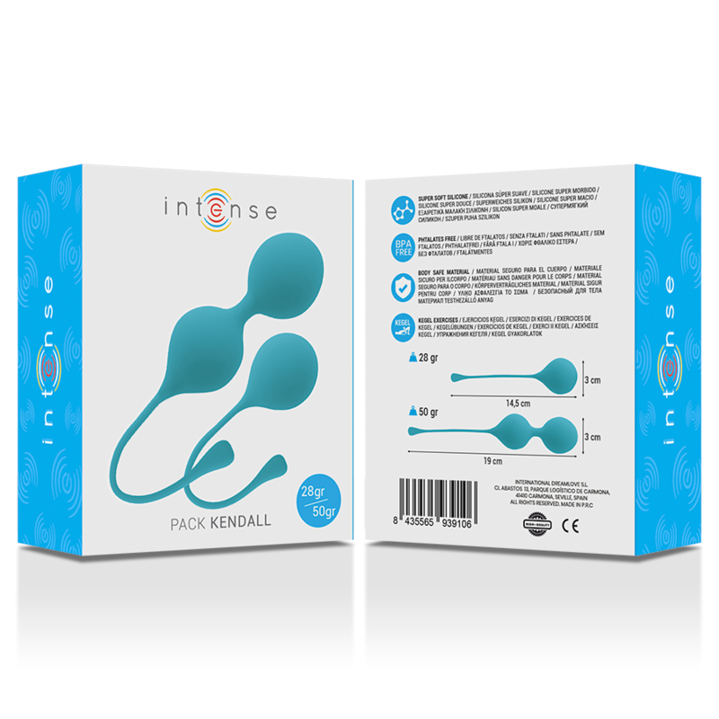INTENSE - KEGEL BALLS PACK KENDALL BLUE - Image 4