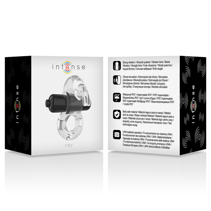 INTENSE - FRY TRANSPARENT VIBRATING RING - Image 9