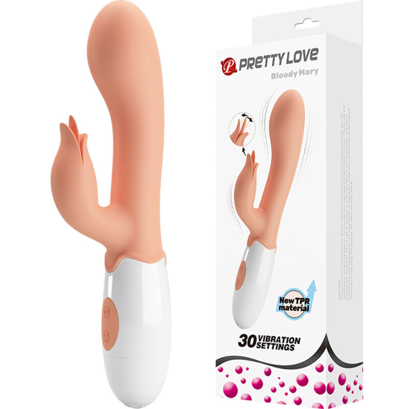 PRETTY LOVE - BLOODY MARY VIBRATOR WITH STIMULATOR - Image 15