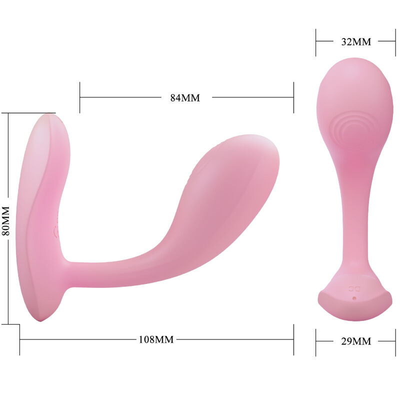 PRETTY LOVE - BAIRD G-SPOT 12 VIBRATIONS RECHARGEABLE PINK APP - Image 13