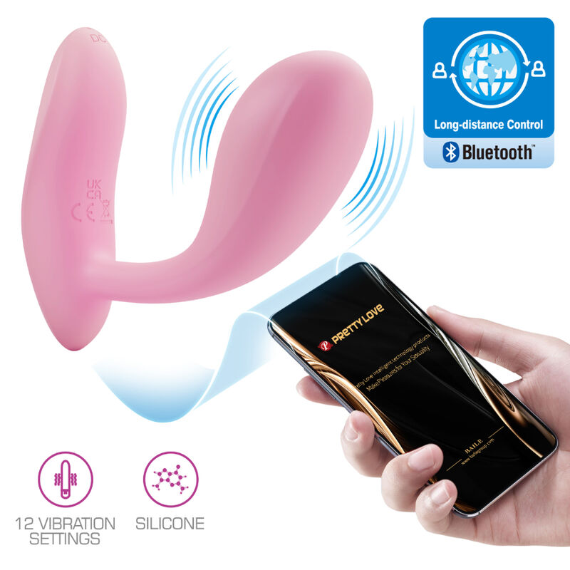 PRETTY LOVE - BAIRD G-SPOT 12 VIBRATIONS RECHARGEABLE PINK APP - Image 16
