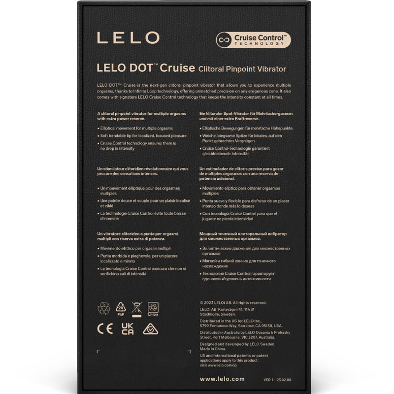 LELO - DOT CRUISE YELLOW CLITORIS STIMULATOR - Image 13