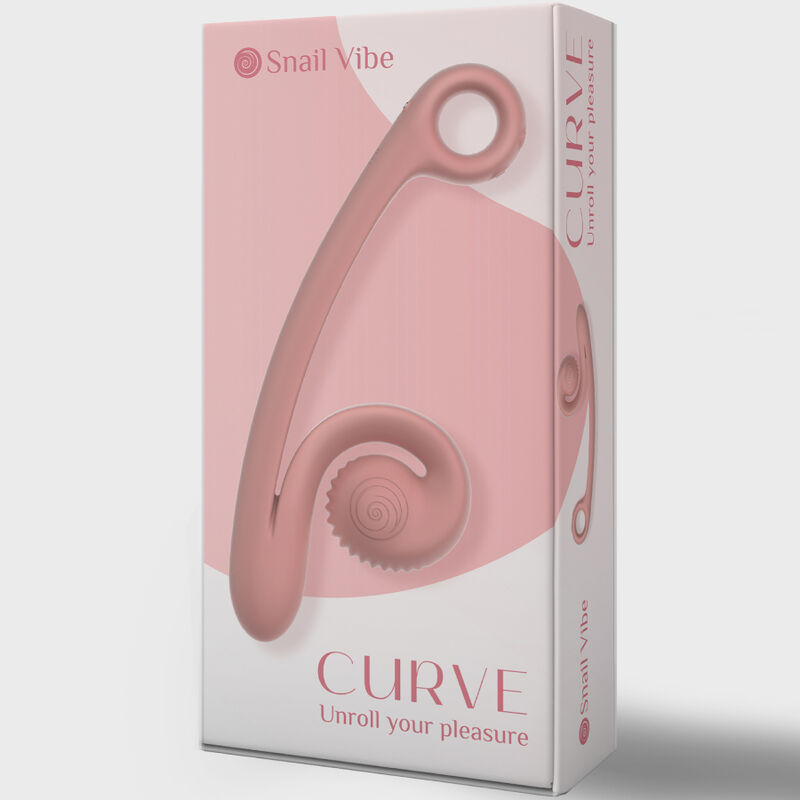 SNAIL VIBE - CURVE VIBRATOR PEACH - Image 8