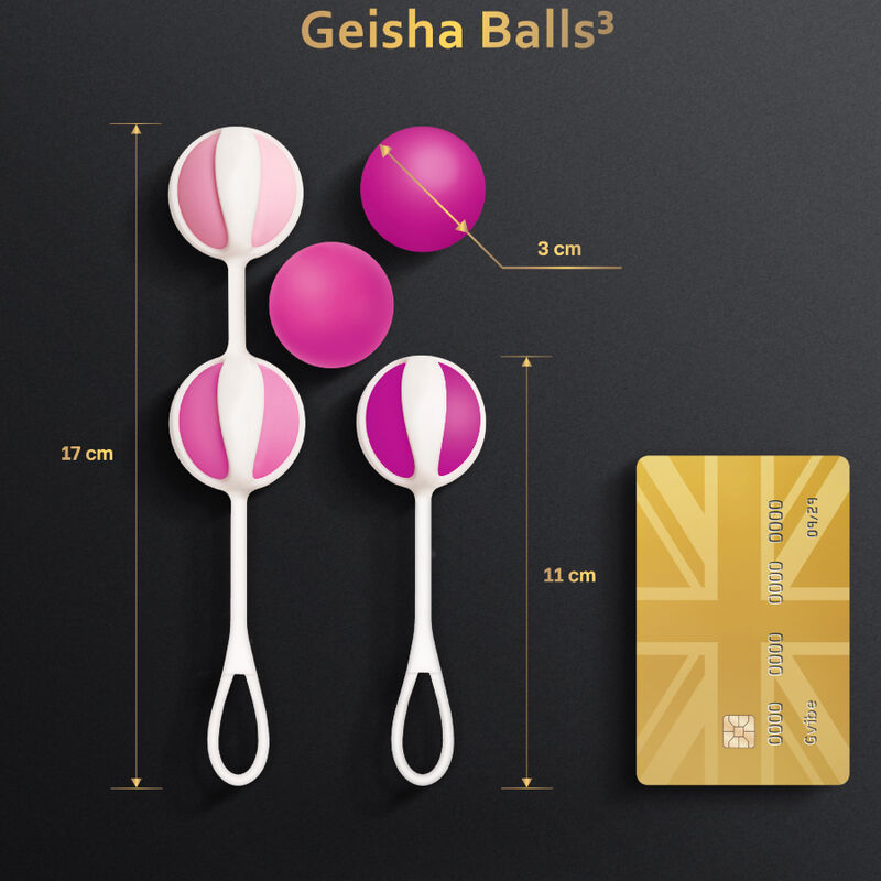 G-VIBE - SET 5 GEISHA BALLS3 PINK - Image 6