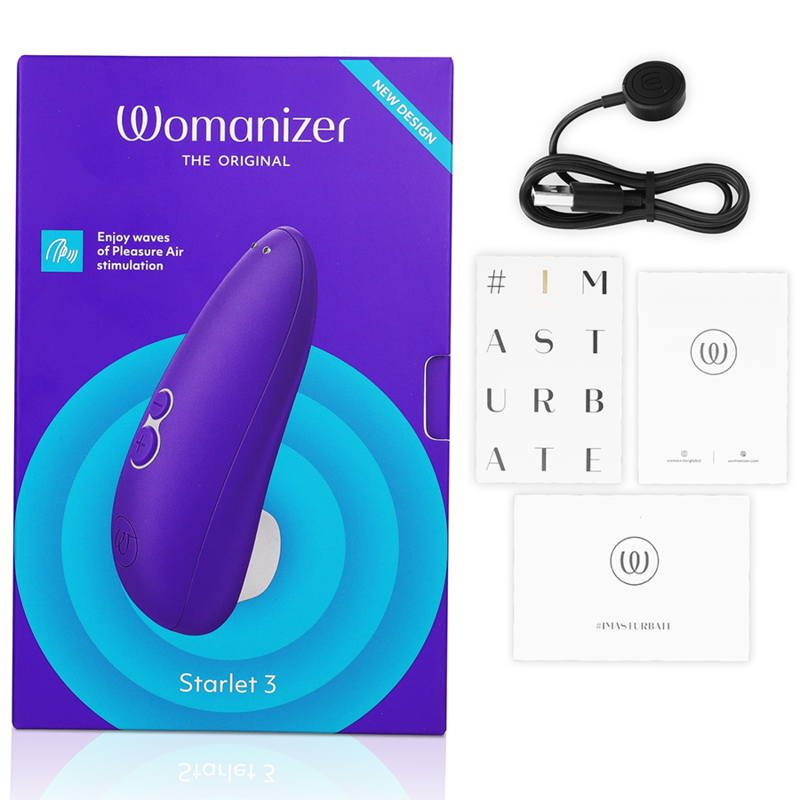 WOMANIZER - STARLET 3 CLITORAL STIMULATOR INDIGO - Image 12