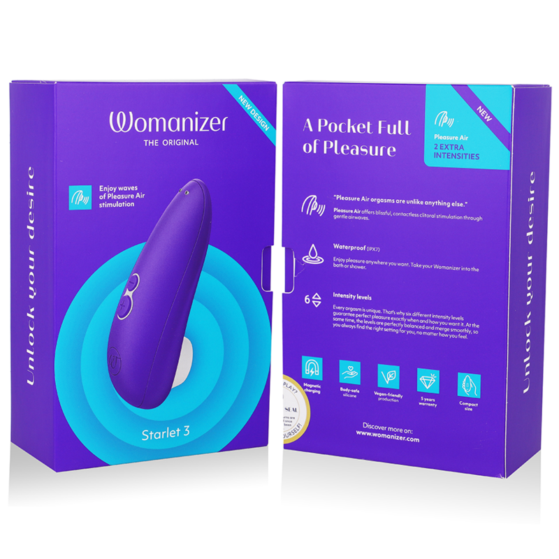 WOMANIZER - STARLET 3 CLITORAL STIMULATOR INDIGO - Image 13