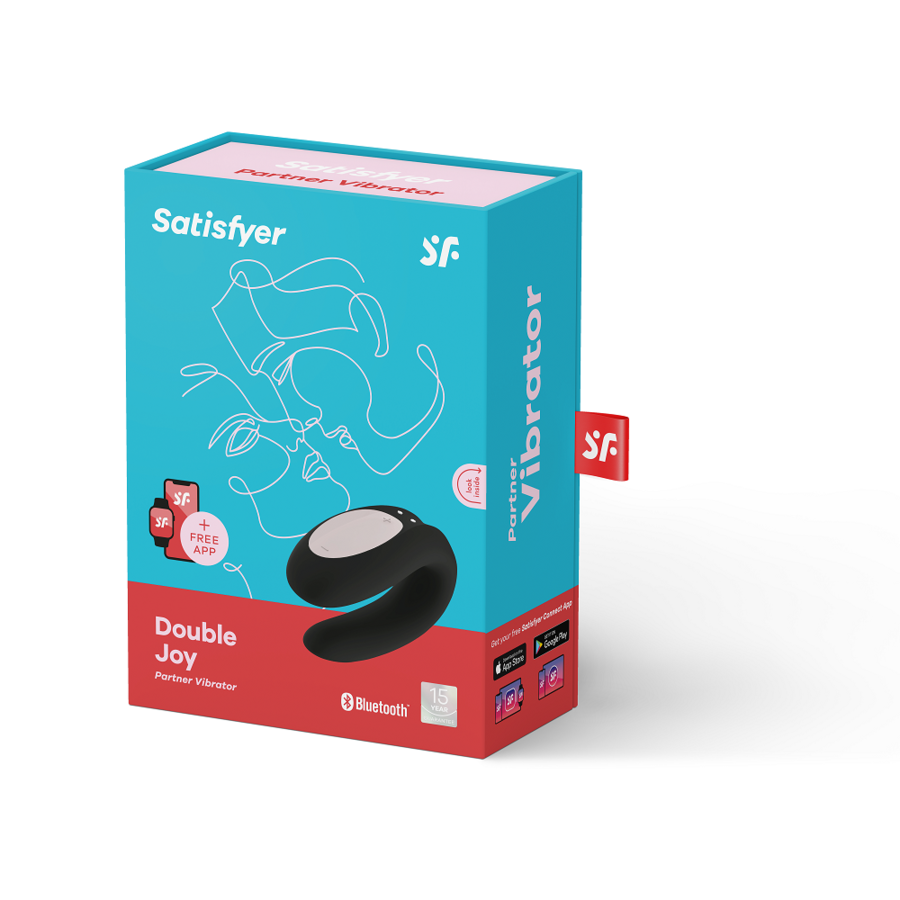 SATISFYER - DOUBLE JOY CON APP BLACK - Image 13