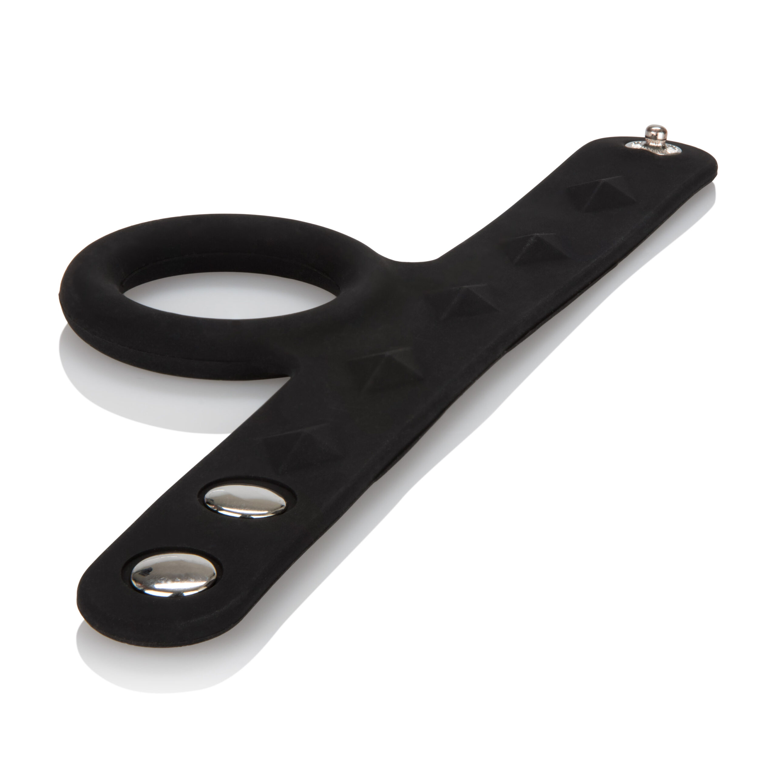 Silicone Tri-Snap Scrotum Support Ring - Large - Image 5