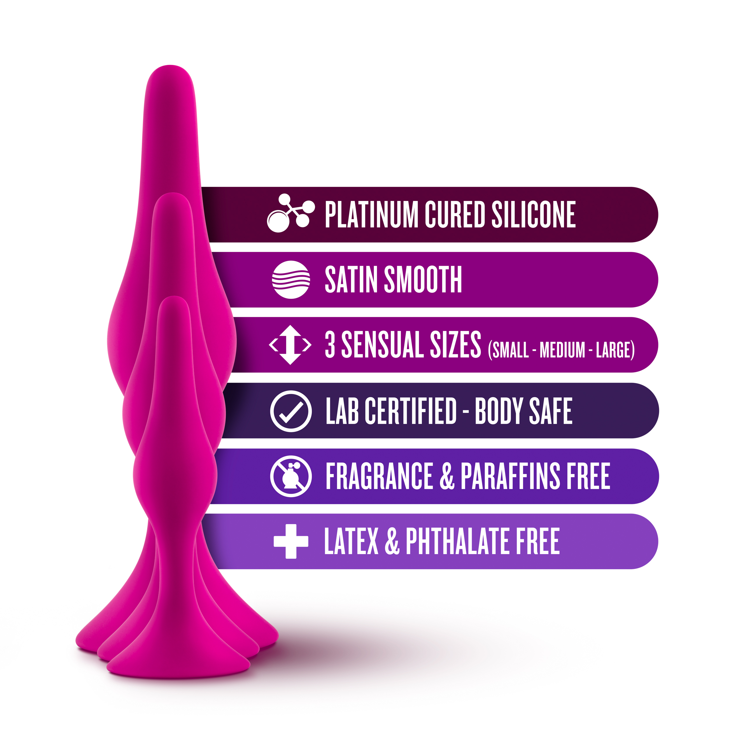 Luxe - Beginner Plug Kit - Pink - Image 5