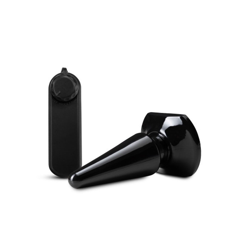 Anal Adventures - Basic Vibrating Anal Pleaser - Black - Image 4