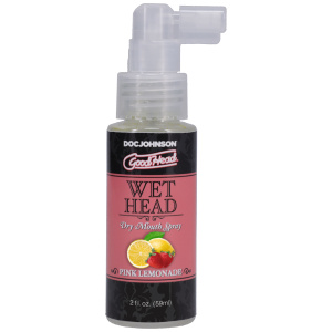 Goodhead - Wet Head - Dry Mouth Spray - Pink Lemonade - 2 Fl. Oz. (59ml)