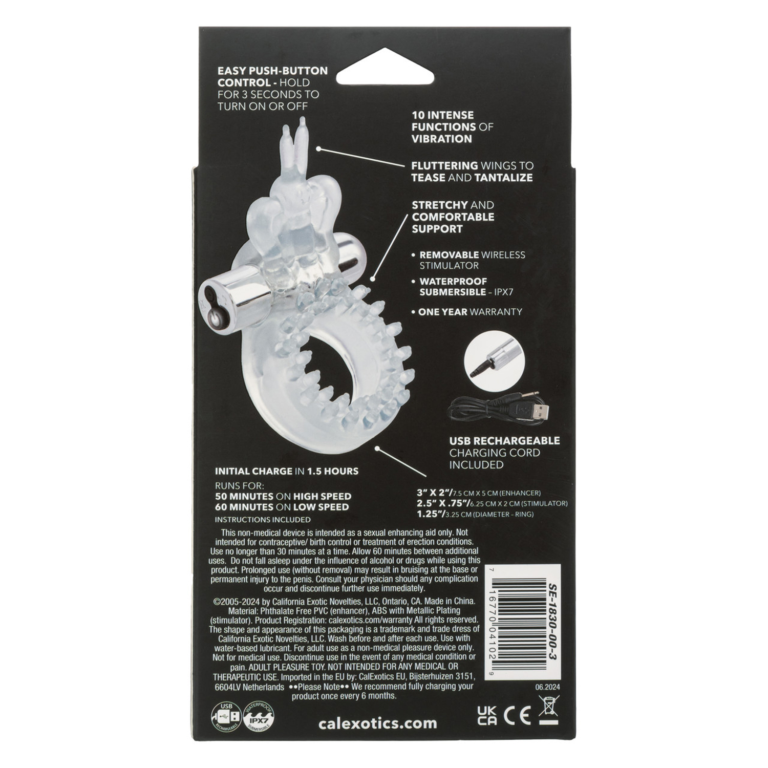 Wireless Butterfly Ring Rechargeable - Image 4