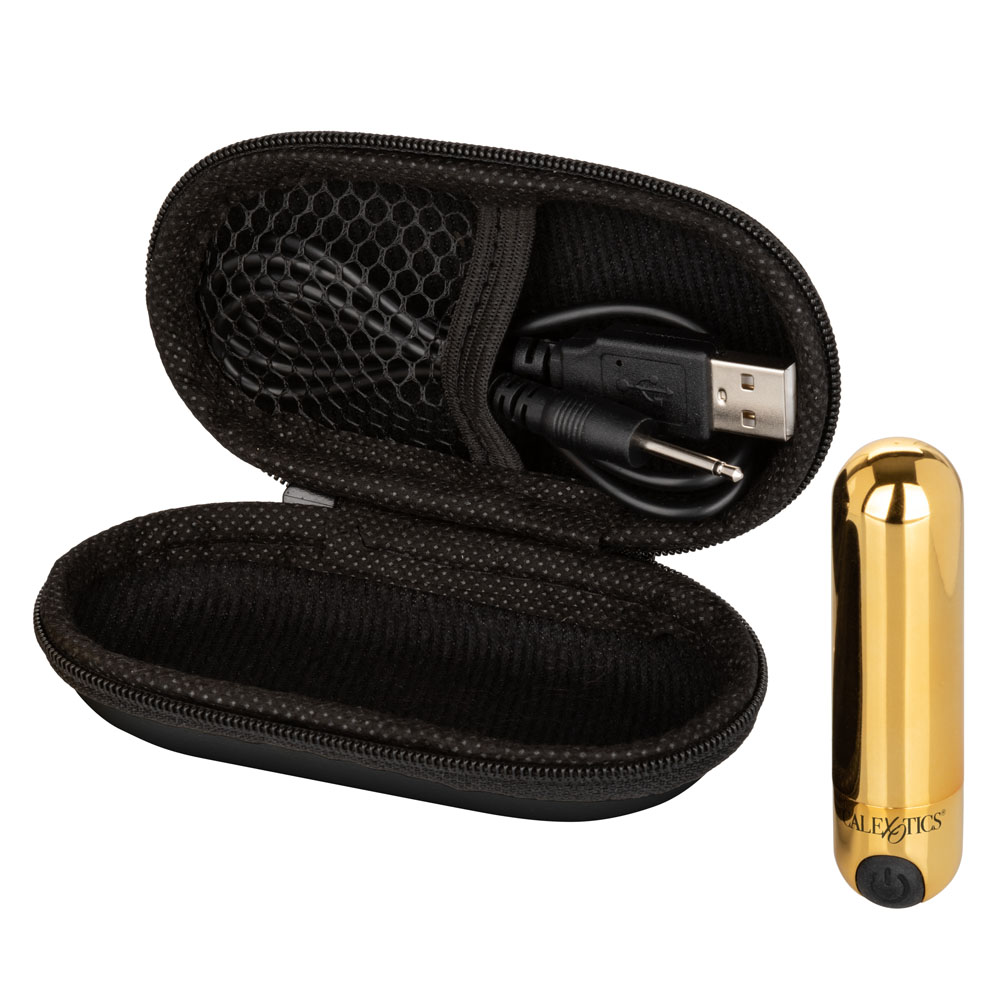 Rechargeable Hideaway Bullet - Gold - Image 3