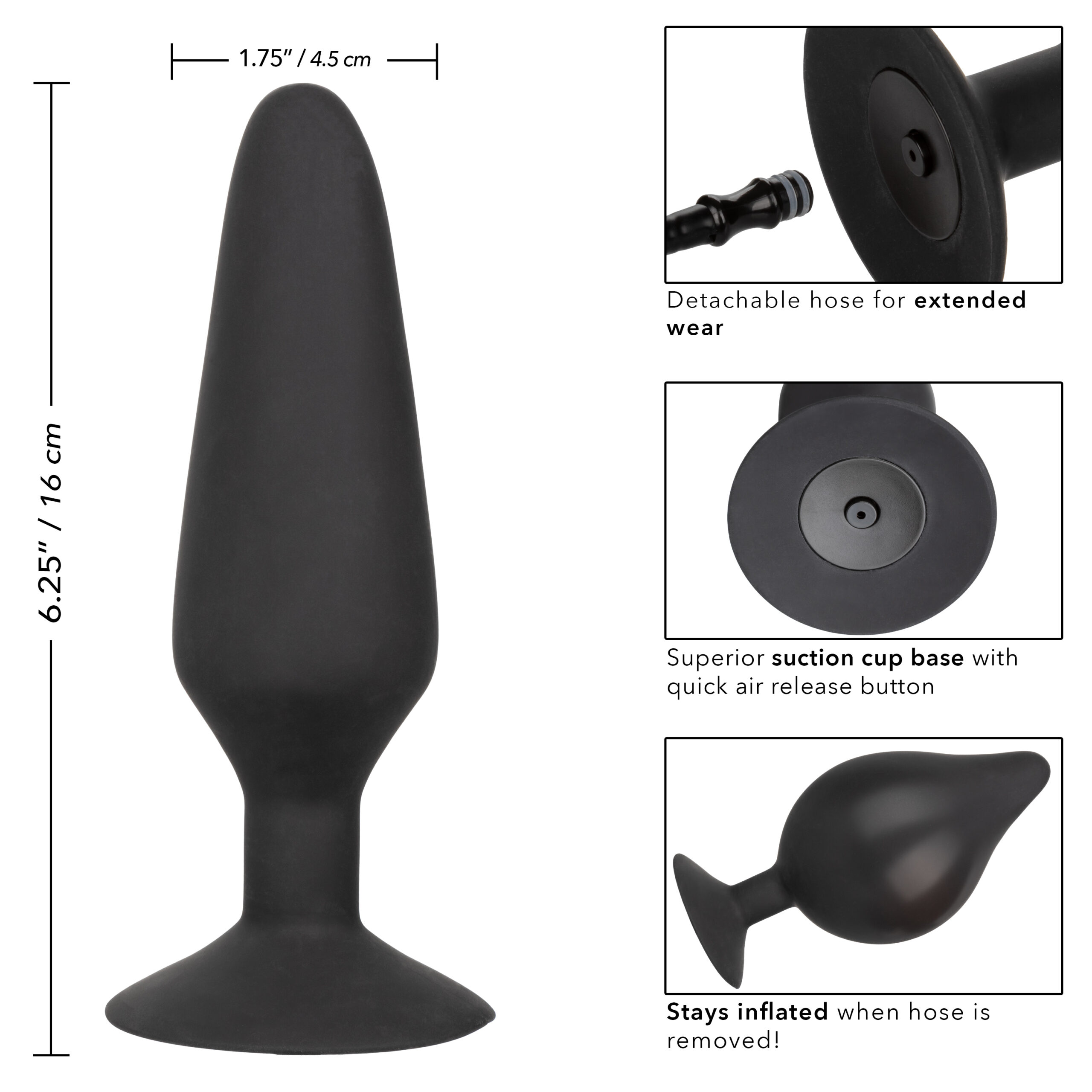 Xl Silicone Inflatable Plug - Image 4