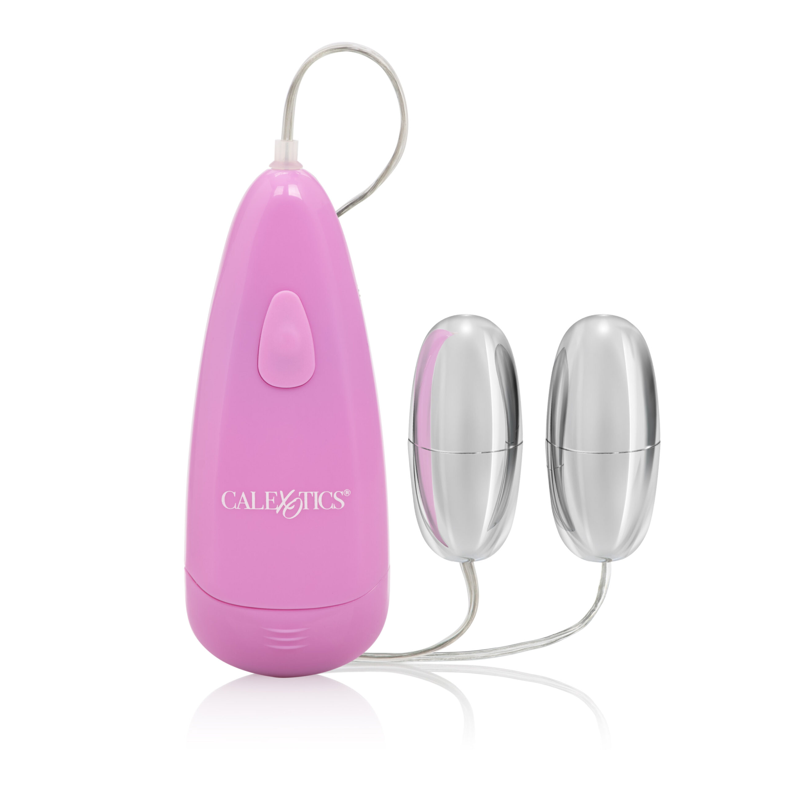 Pocket Exotics Waterproof Double Silver Bullets - Pink - Image 4