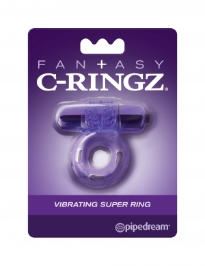 Fantasy C-Ringz Vibrating Super Ring Purple - Image 3