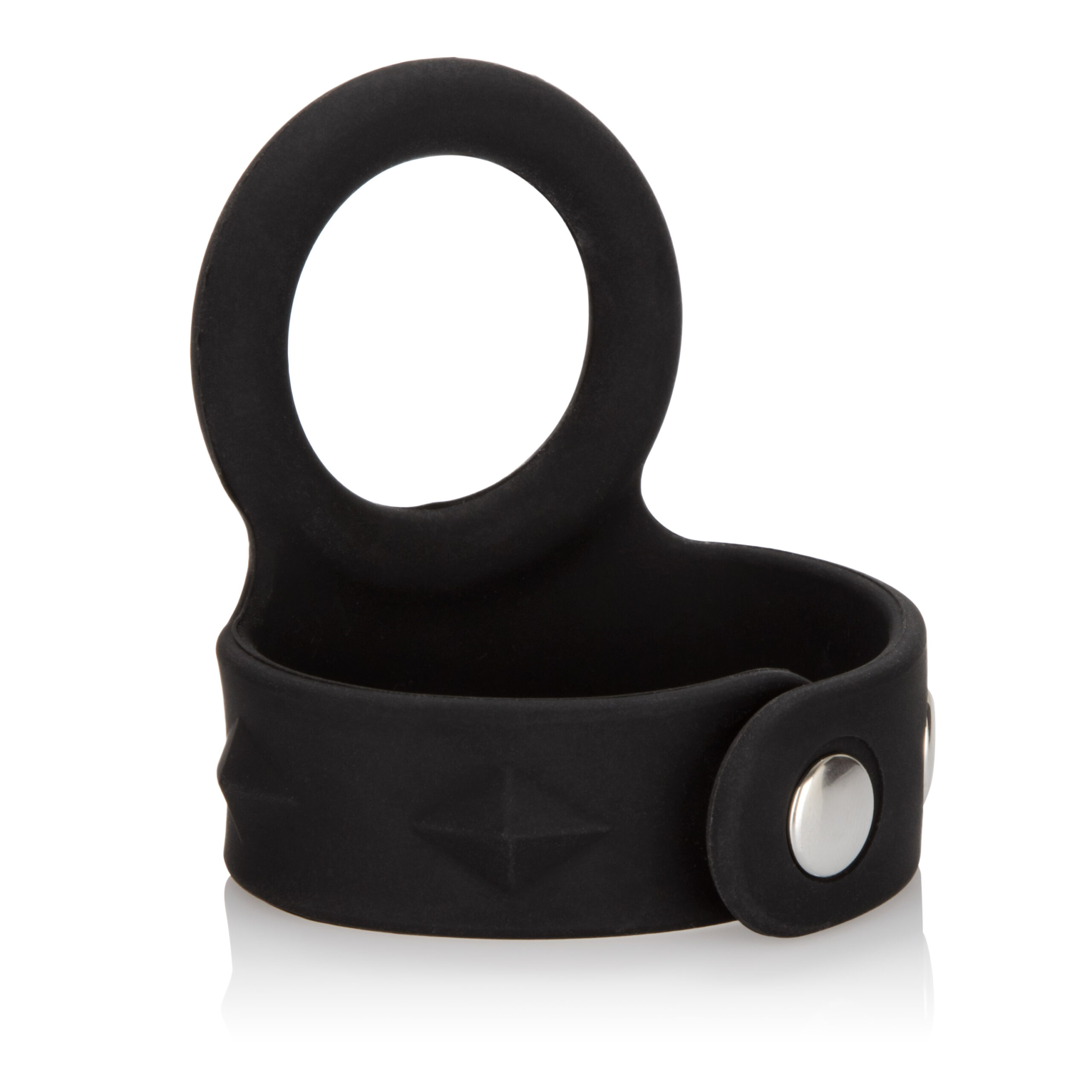 Silicone Tri-Snap Scrotum Support Ring - Large - Image 6