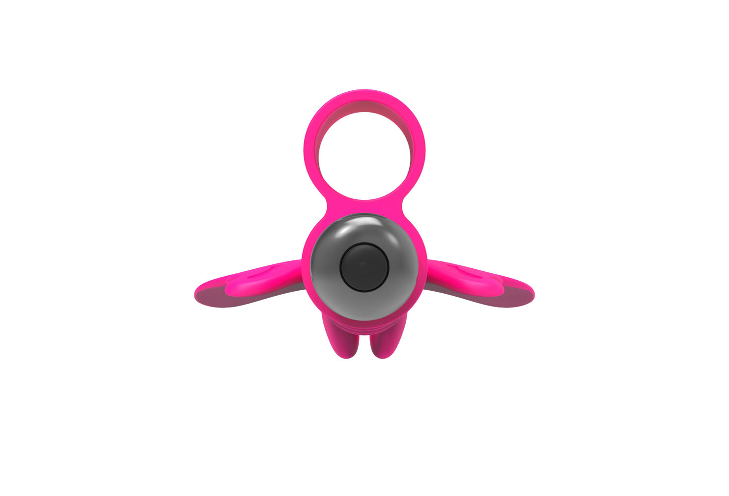 The 9's Flirt Finger Butterfly Finger Vibrator - Pink - Image 9