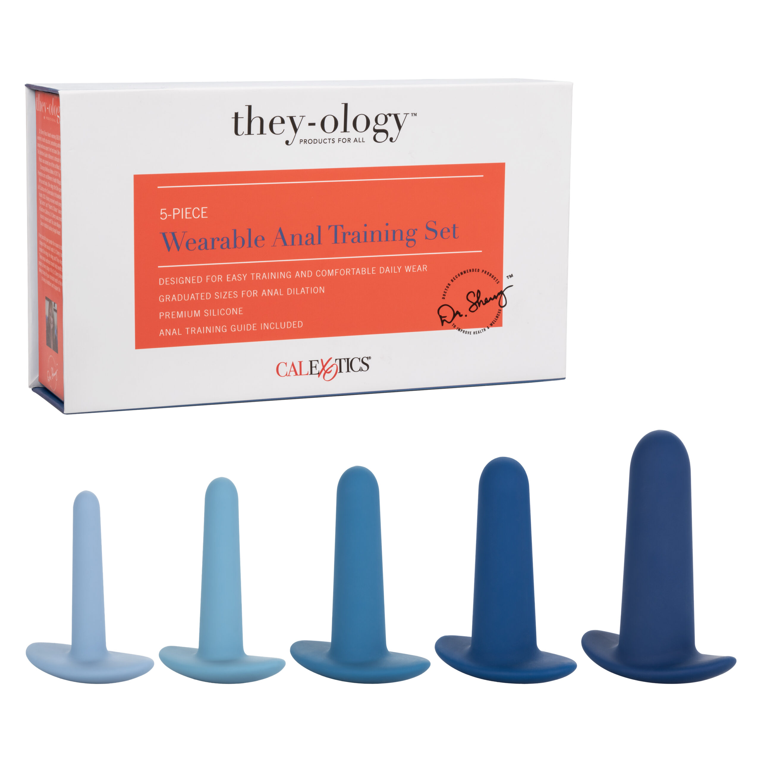 They-Ology 5-Piece Wearable Anal Training Set - Image 2