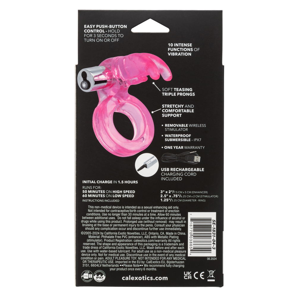 Triple Clit Flicker Rechargeable - Image 3